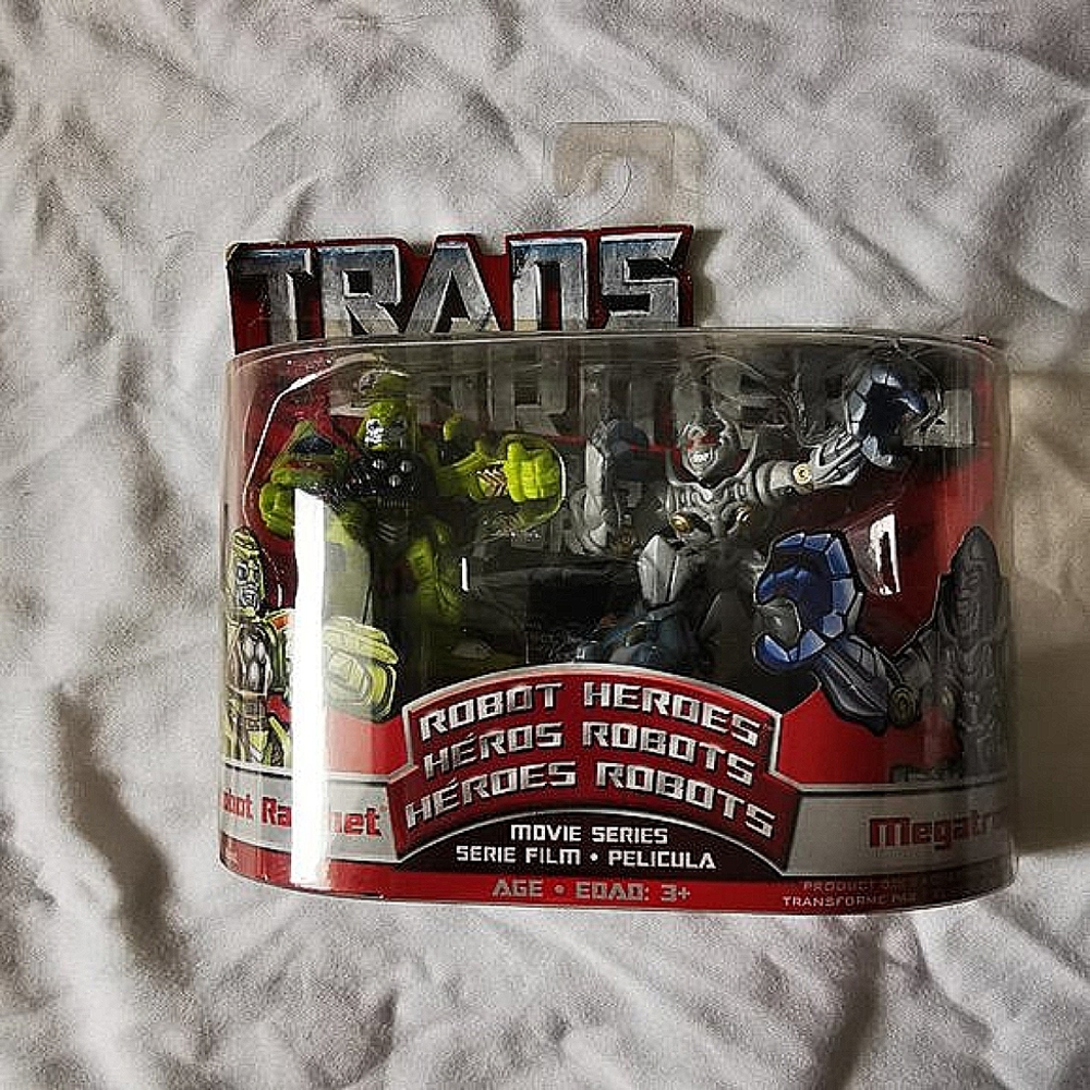 Transformers Robot Heroes Figures Robot Ratchet & Megatron